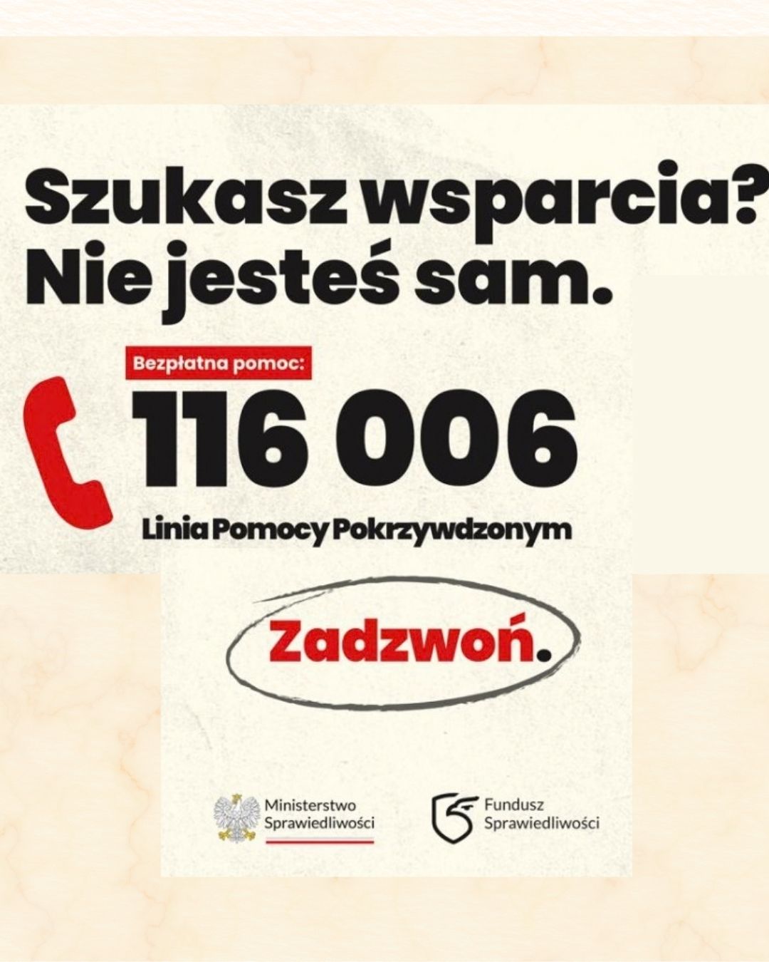 Pomoc prawna ze środków Funduszu Sprawiedliwości